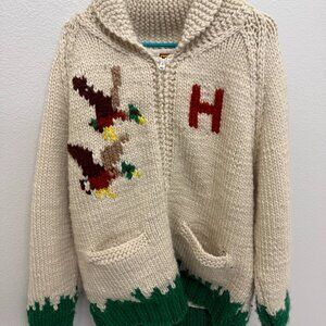 Human Made Knit Cowichan Zip = Cardigan XL